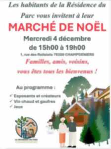 photo Ehpad : marché de Noël