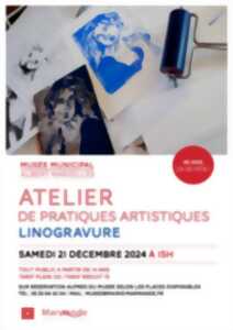 photo Atelier de pratiques artisitiques : Linogravure