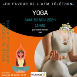 Téléthon : yoga