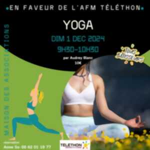 Téléthon : yoga