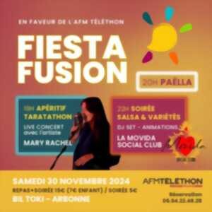 Téléthon : soirée Fiesta fusion