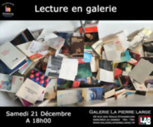 photo Lecture en galerie