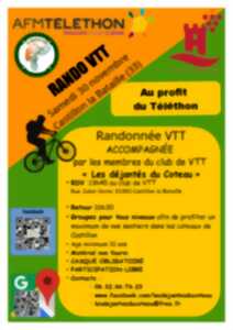 Randonnées VTT au profit du Téléthon