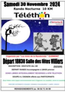 RANDONNÉE NOCTURE POUR LE TÉLÉTHON