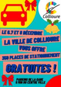 PARKING GRATUIT DU 6 AU 8 DÉCEMBRE