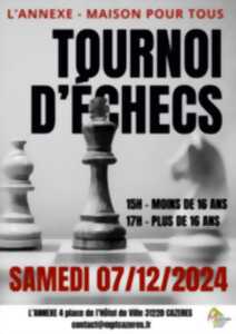 photo TOURNOI D'ÉCHECS