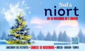 Noël à Niort - Lancement des illuminations et projections