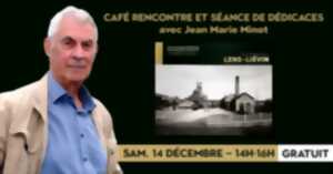 photo Café rencontre et séance de dédicaces avec Jean Marie Minot