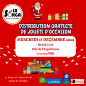 photo Distribution gratuite de jouets d'occasion par La Sorga