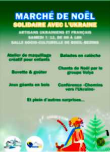 photo Marché de Noël solidaire avec l'Ukraine