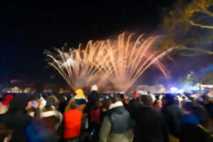 Noël à Niort : Feu d'artifice dans les jardins de la Brèche