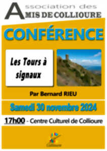 photo CONFÉRENCE LES TOURS À SIGNAUX