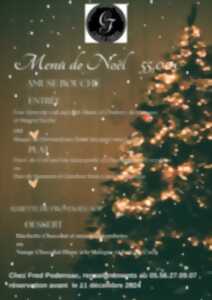 photo Menu de Noël Chez Fred