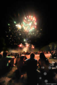 Village associatif et spectacle pyrotechnique à Saint-Céré