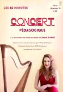 photo Concert pédagogique : à la découverte des harpes du monde avec Maia Darmé