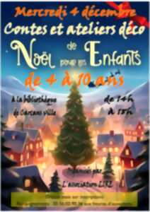 photo Contes et ateliers de Noël pour les enfants de 4 à 10 ans organisé par l'association LIRE (gratuit, sur inscription)