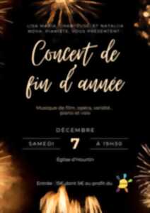 photo Concert de fin d'année - musique de film, opéra, variété piano et voix de Lisa Maria chanteuse et Nathaliia Nova pianiste