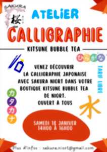 photo Atelier calligraphie à Niort