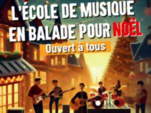 photo L'école de Musique intercommunale de l'Estuaire en balade pour Noël !