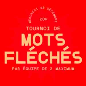 photo Tournoi de mots-fléchés