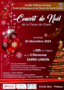 Concert de Noël de la Classe de Chant