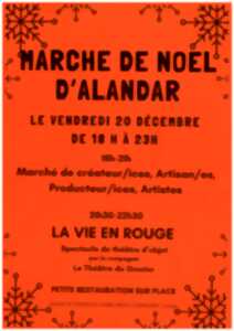 Marché de Noël d'Alandar et théâtre d'objet 