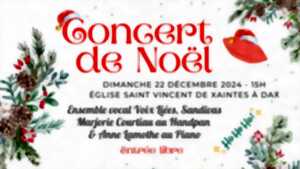 Concert voix liées de Noël