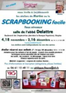 Atelier scrapbooking facile réservé aux enfants