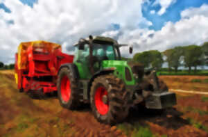 photo Défilé de tracteurs illuminés