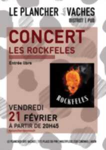 Concert rock : Les Rockfélés