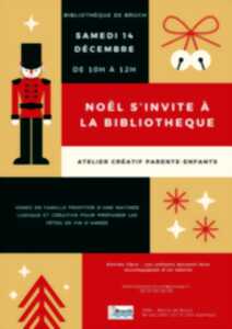 Atelier créatif : Noël s'invite à la bibliothèque