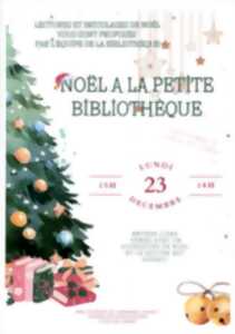 photo Noël à la petite bibliothèque