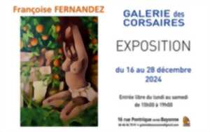 photo Exposition de Françoise Fernandez à la galerie des corsaires