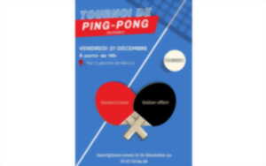 photo Tournoi de ping-pong en double