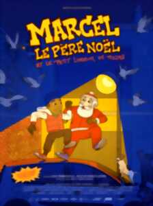 photo Cinéma Arudy : Marcel le père noël, et le petit livreur de pizza