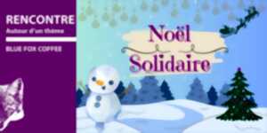 photo Noël solidaire au Blue Fox Coffee