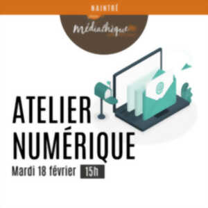 photo Atelier numérique :