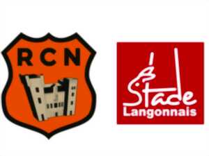 RUGBY À XV : RC NARBONNAIS XV / STADE LANGONNAIS XV