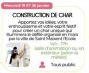 Construction d'un char