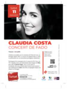 photo Concert de Fado Claudia Costa