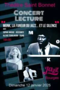 photo Concert Lecture - Monk, la fureur du Jazz... et le silence