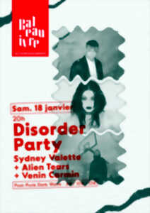 photo Sydney Valette + Venin Carmin + Alien Tears Disorder Party #1