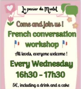 French conversation workshop