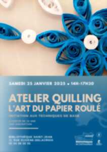 photo Atelier Quilling : L'art du papier roulé