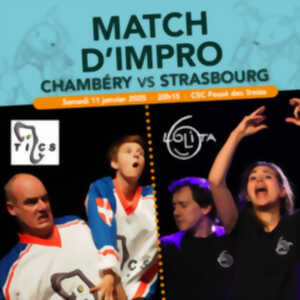 photo Match d’improvisation : Chambéry VS Strasbourg