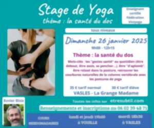 photo Stage de Yoga : la santé du dos