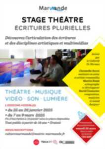 photo Stage Théâtre - Ecritures Plurielles