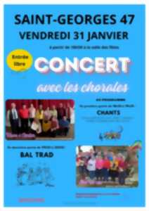 photo Concert avec les chorales