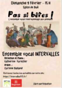 photo [Concert] Pas si bêtes - l'ensemble vocal rend hommage aux animaux.