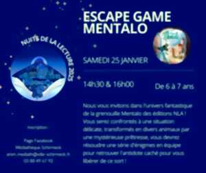 photo Nuits de la lecture : Escape Game